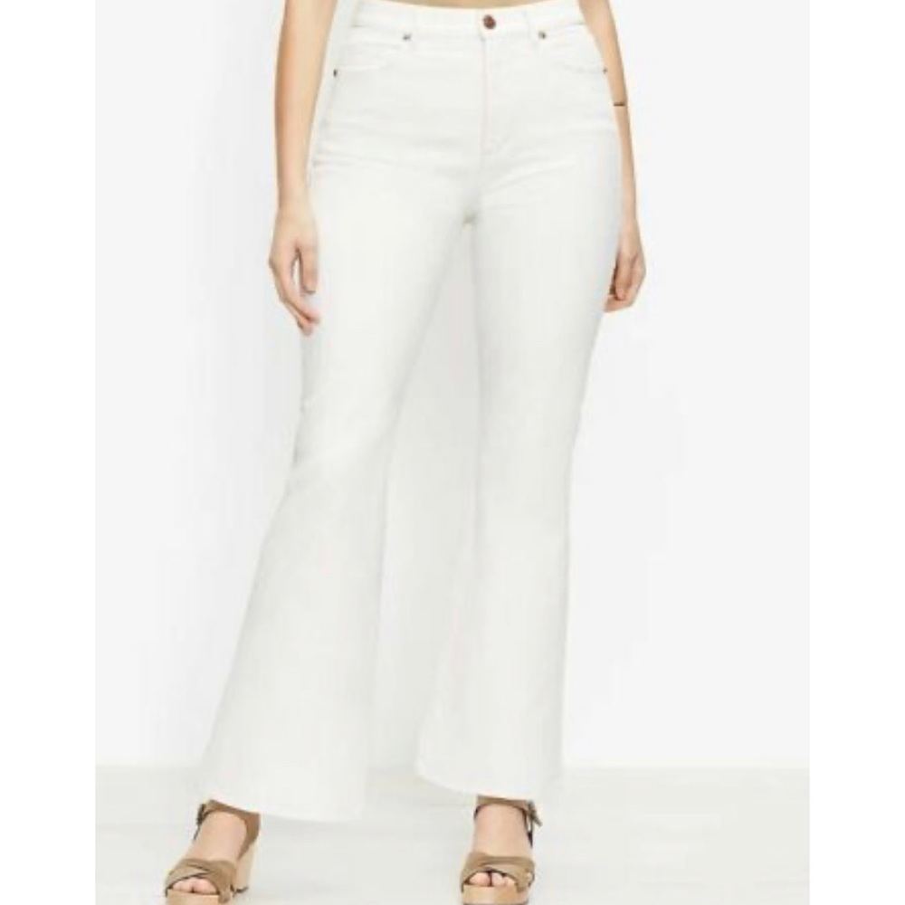 Loft High Waisted Sandal Flare